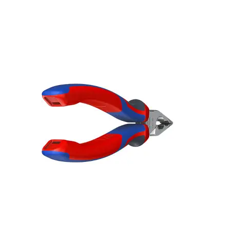 Knipex Needle Nose Combination Pliers 185mm Multi Component Grips Chrome 08 25 185 - Image 16
