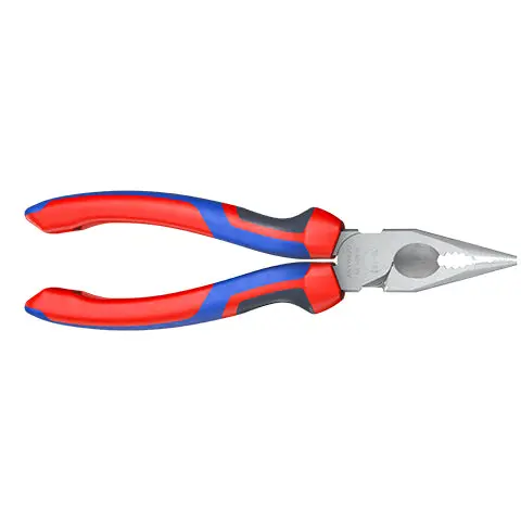 Knipex Needle Nose Combination Pliers 185mm Multi Component Grips Chrome 08 25 185 - Image 22