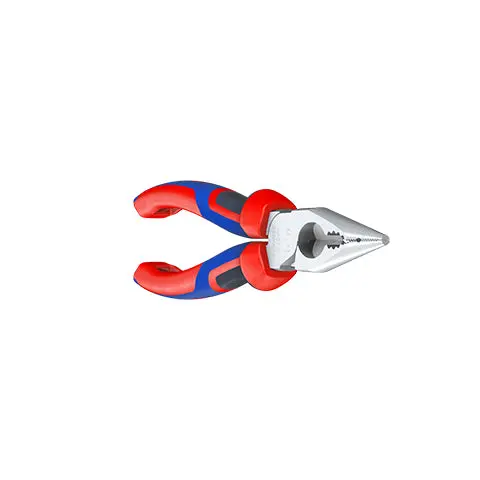 Knipex Needle Nose Combination Pliers 185mm Multi Component Grips Chrome 08 25 185 - Image 26