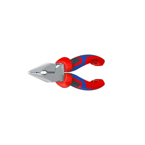 Knipex Needle Nose Combination Pliers 185mm Multi Component Grips Chrome 08 25 185 - Image 31