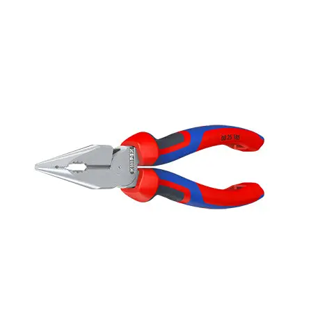Knipex Needle Nose Combination Pliers 185mm Multi Component Grips Chrome 08 25 185 - Image 32