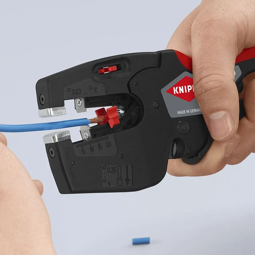 Knipex NexStrip 190mm Multi Tool for Electricians 0.03-10mm Non Slip Handles 12 72 190 - Image 12