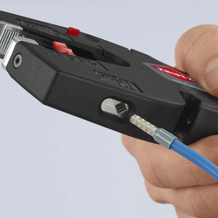 Knipex NexStrip 190mm Multi Tool for Electricians 0.03-10mm Non Slip Handles 12 72 190 - Image 2