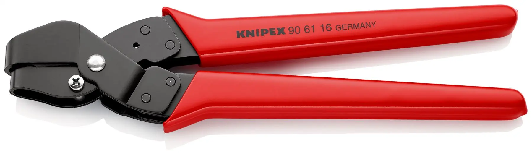 Knipex Notching Pliers for Plastic Casings Cable Ducts Opening Spring 250mm 16 x 32mm 90 61 16 - Image 2