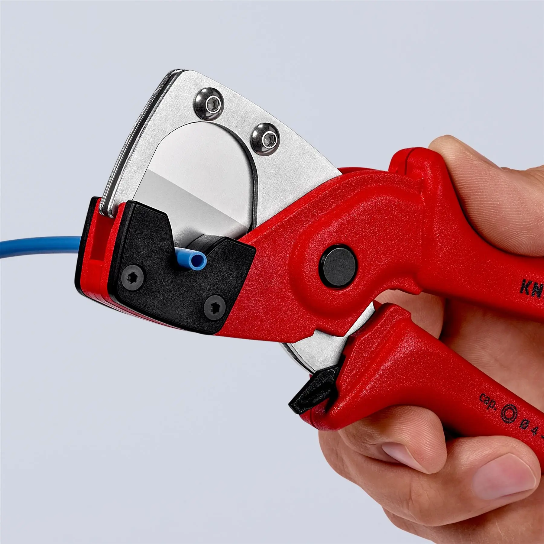 Knipex Pipe Cutters Cutting Pliers for Multilayer and Pnuematic Hoses 4-20mm Capacity 90 10 185 - Image 4
