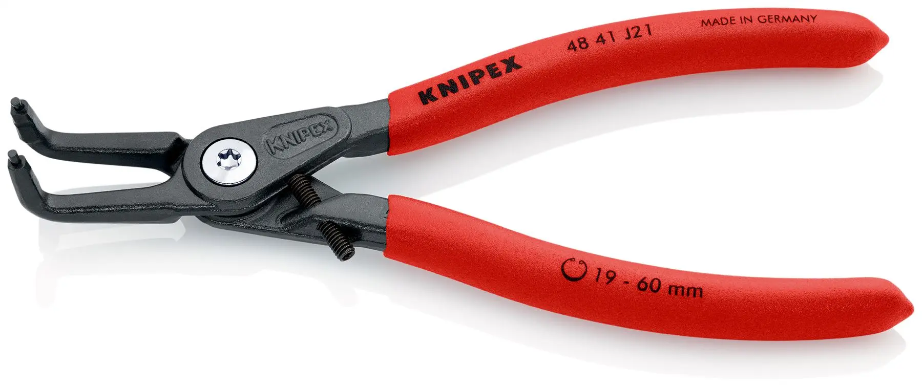 KNIPEX Precision Circlip Pliers for Internal Circlips in Bore Holes 165mm 48 41 J21 - Image 2