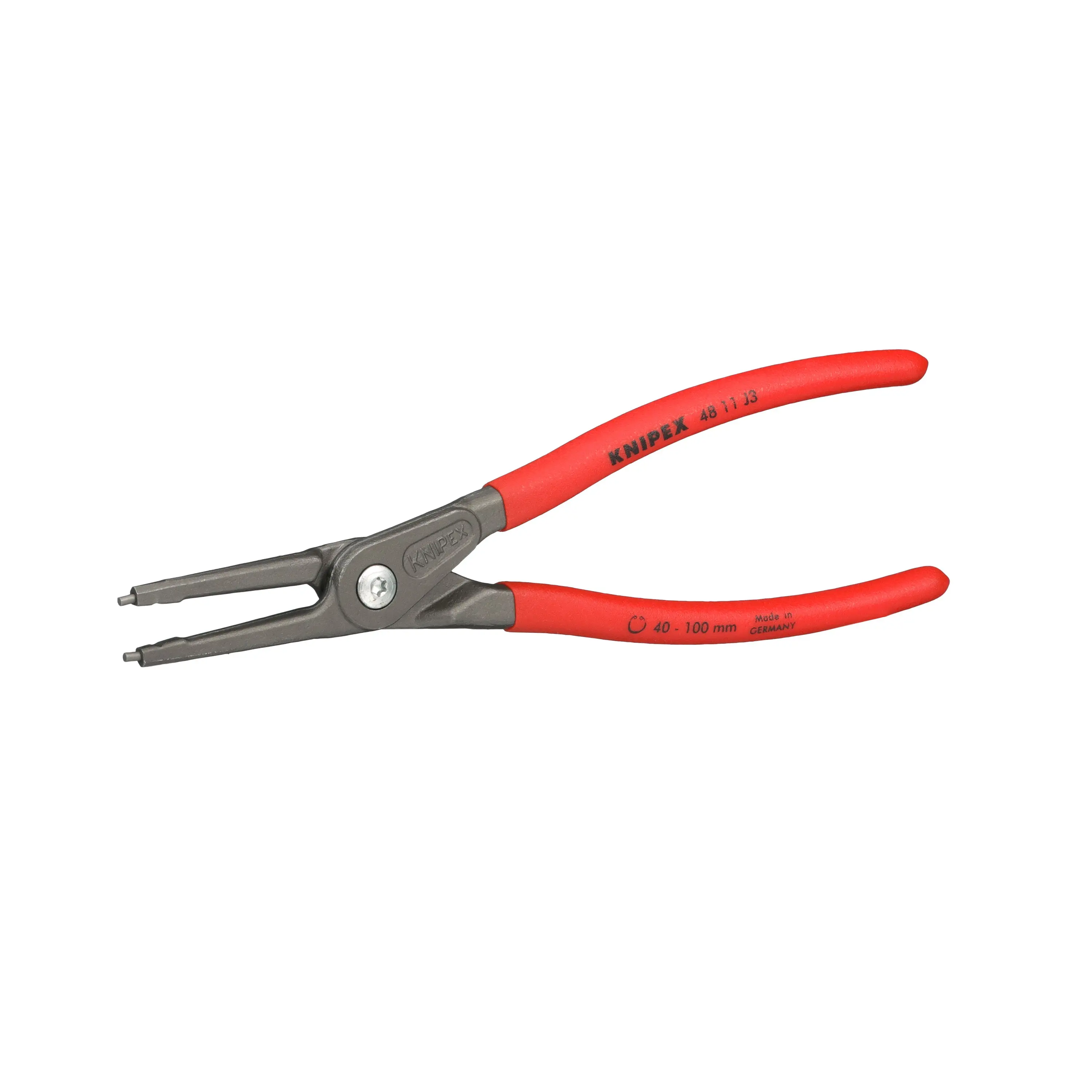 KNIPEX Precision Circlip Pliers for Internal Circlips in Bore Holes 225mm 2.3mm Diameter Tips 40 11 J3 - Image 25