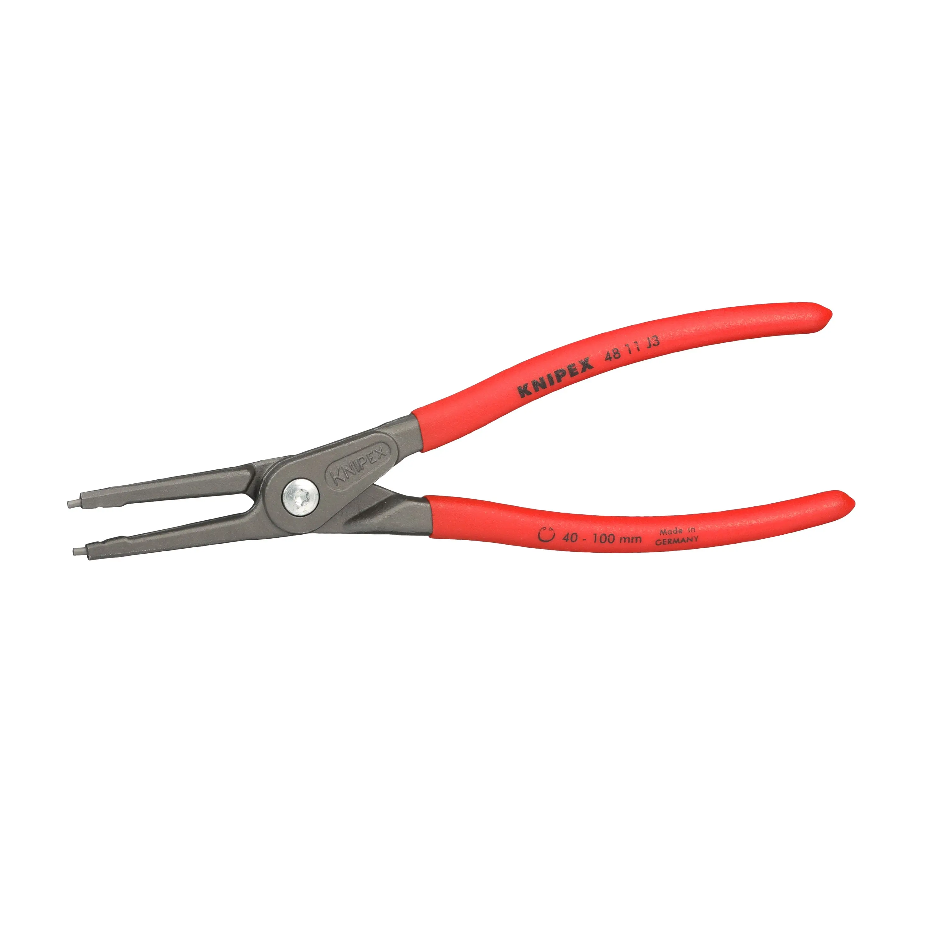 KNIPEX Precision Circlip Pliers for Internal Circlips in Bore Holes 225mm 2.3mm Diameter Tips 40 11 J3 - Image 26