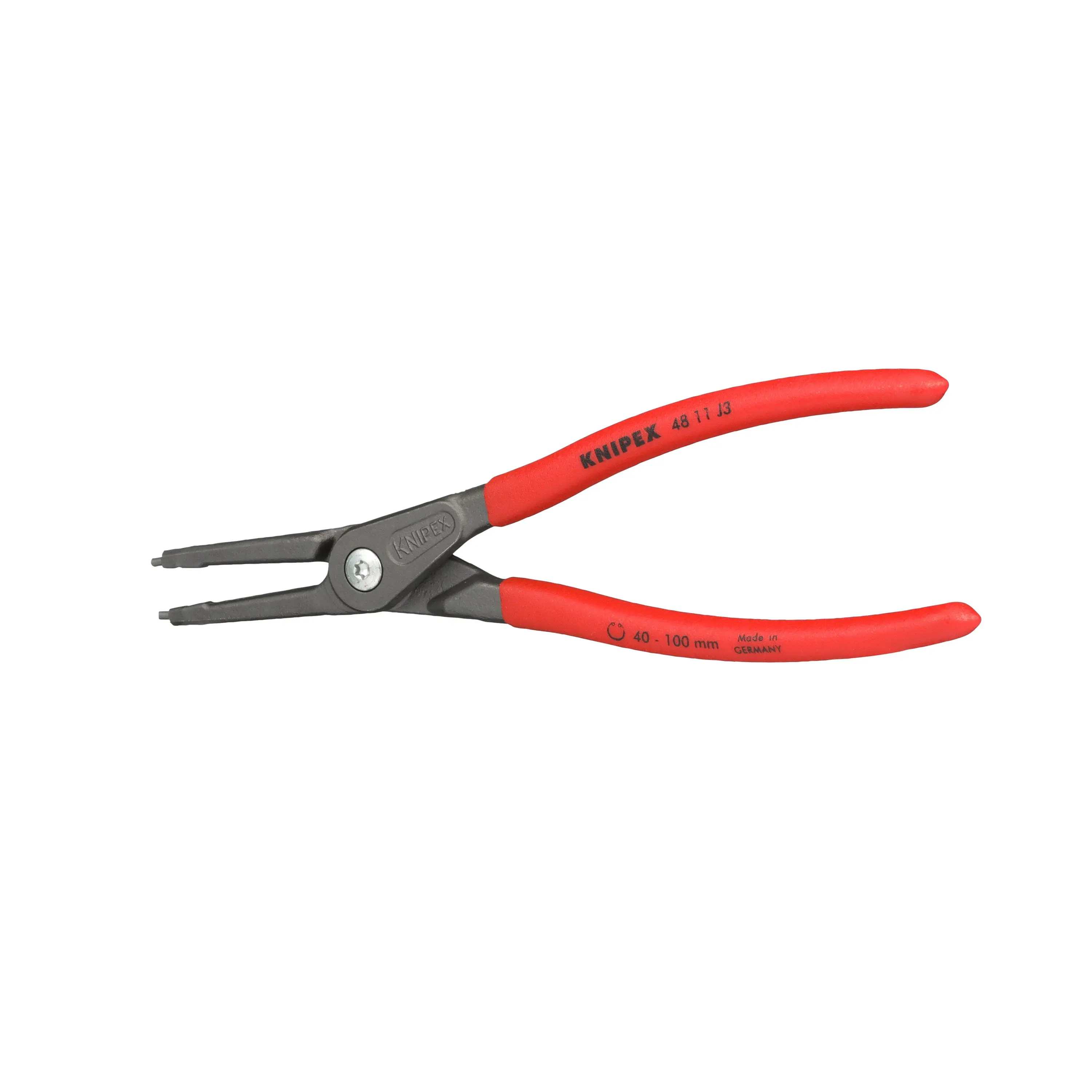 KNIPEX Precision Circlip Pliers for Internal Circlips in Bore Holes 225mm 2.3mm Diameter Tips 40 11 J3 - Image 5