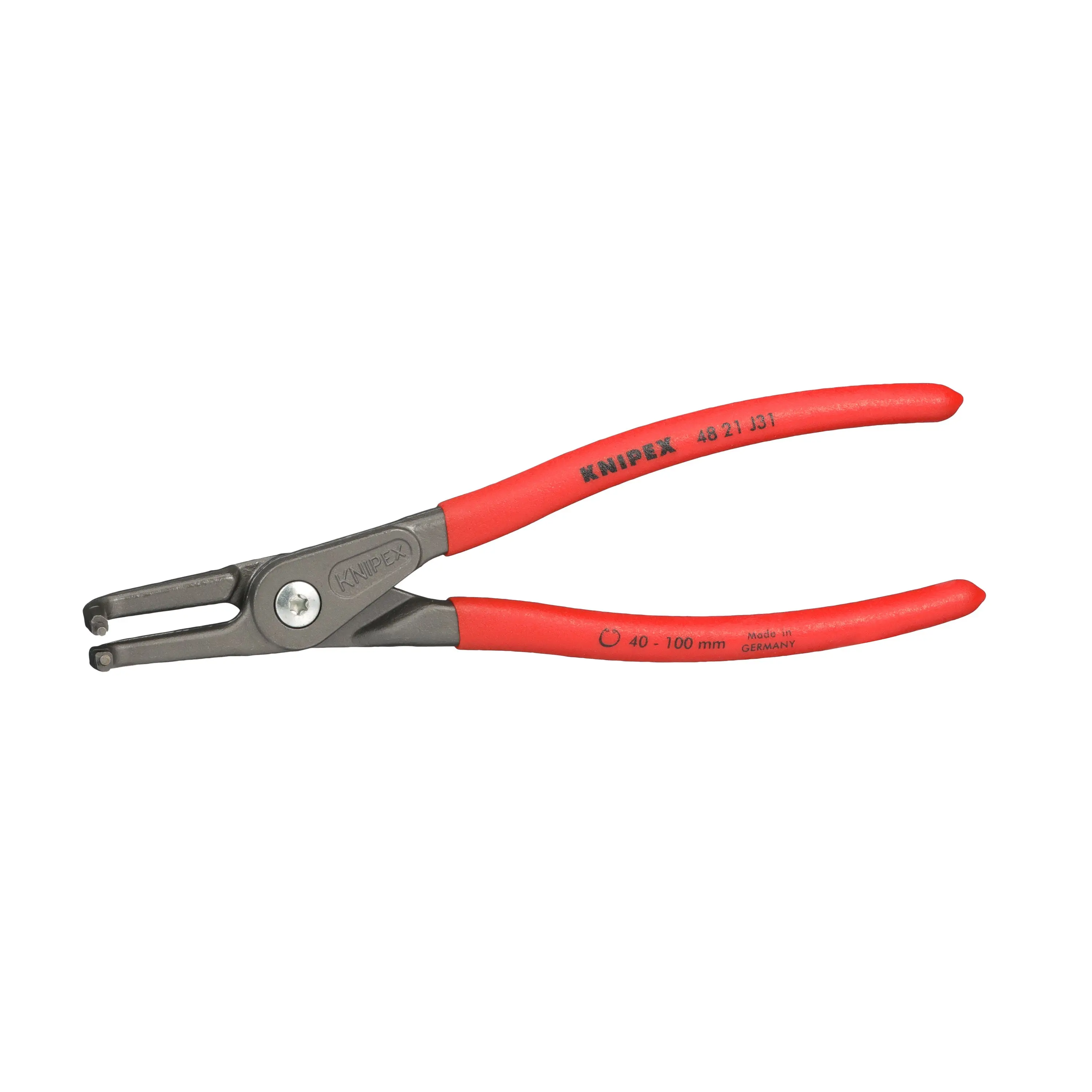 KNIPEX Precision Circlip Pliers for Internal Circlips in Bore Holes 90° Angled 210mm 2.3mm Diameter Tips 40 21 J31 - Image 26