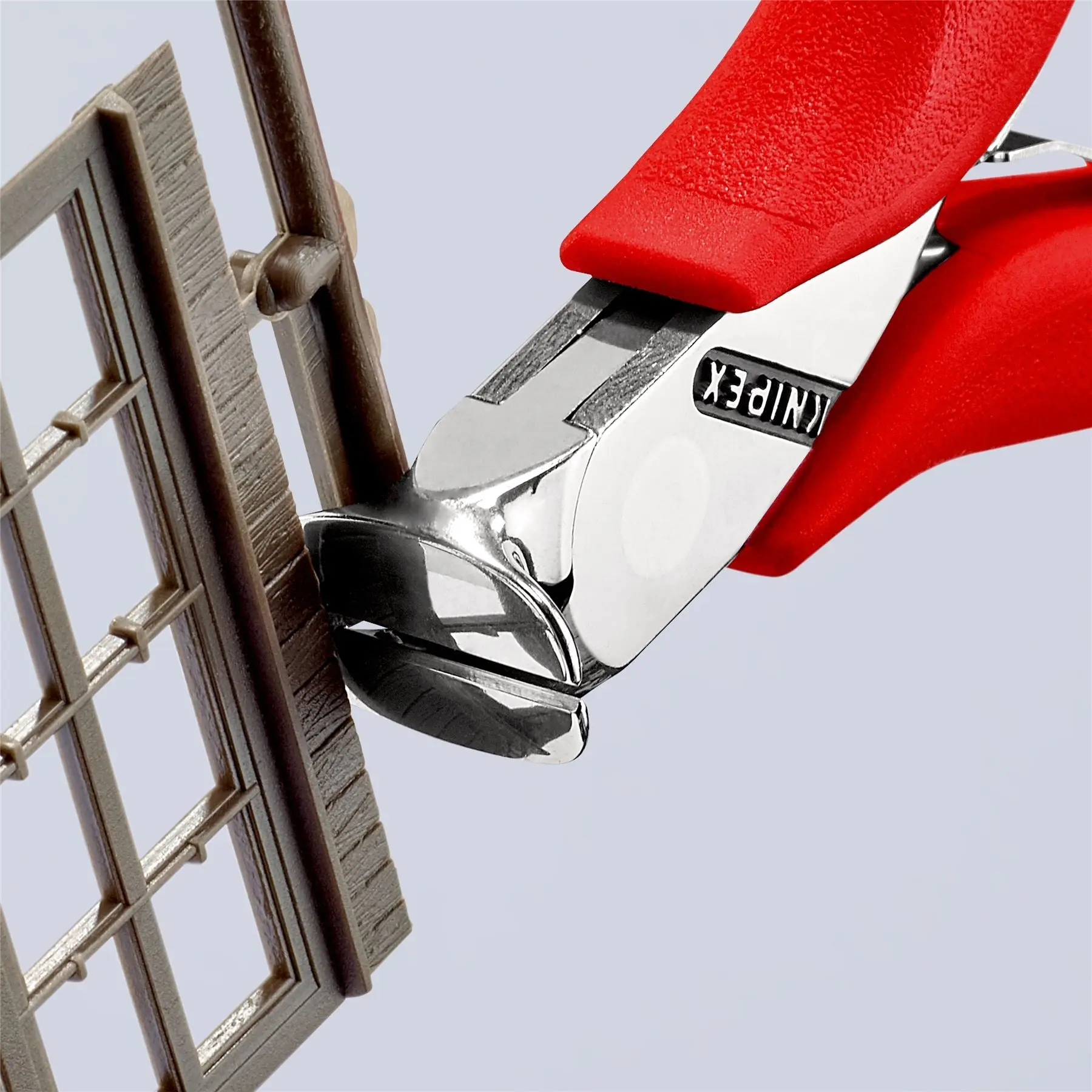 KNIPEX Precision Electronics End Cutting Nipper Pliers 115mm Plastic Coated 64 11 115 - Image 3