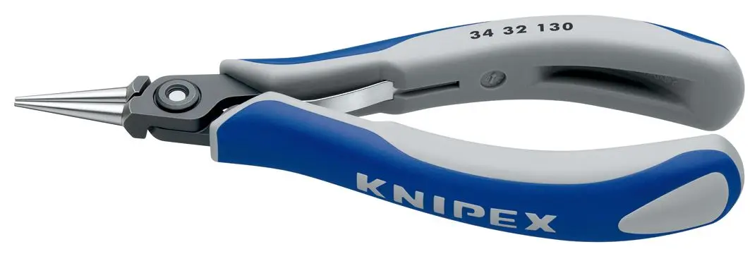 KNIPEX Precision Electronics Gripping Pliers 130mm Multi Component Grips 34 32 130