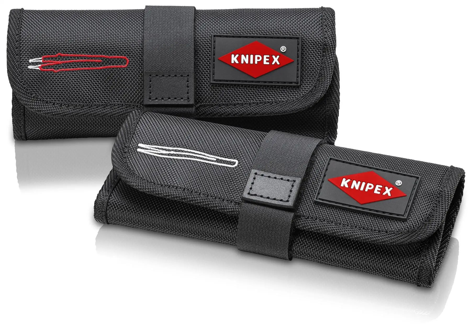 KNIPEX Precision Tweezers Set in Tool Roll 5 Pieces 92 00 02 - Image 3