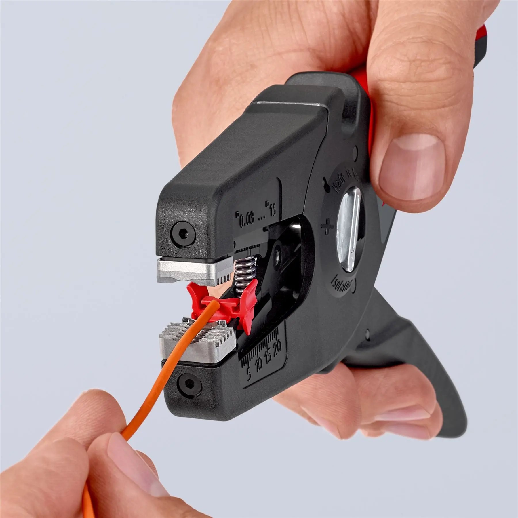 Knipex PreciStrip 16 Automatic Insulation Stripper 195mm Wire Stripping Pliers 12 52 195 - Image 3