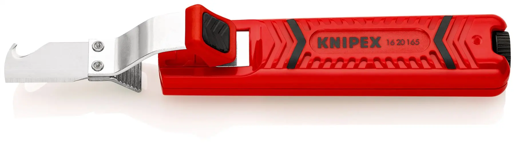 KNIPEX Round Cable Stripping Tool with Scalpel Blade 165mm for 8-28mm Diameter 16 20 165 SB - Image 3