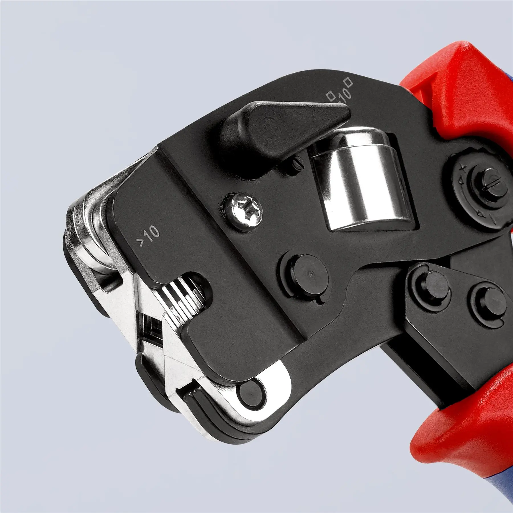 KNIPEX Self Adjusting Crimping Pliers for Wire Ferrules with Front Loading 0.08-10/16mm² 190mm Multi Component Grips 97 53 09 SB - Image 21