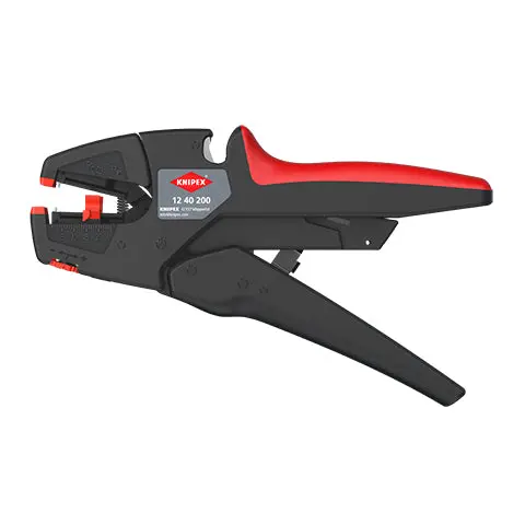 KNIPEX Self Adjusting Insulation Stripper 200mm Stripping Pliers 12 40 200 - Image 10