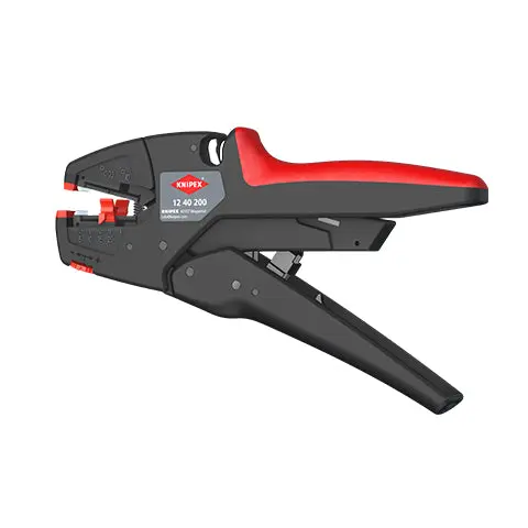 KNIPEX Self Adjusting Insulation Stripper 200mm Stripping Pliers 12 40 200 - Image 12