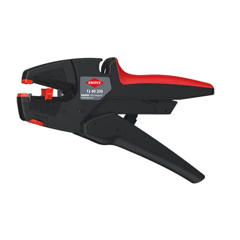 KNIPEX Self Adjusting Insulation Stripper 200mm Stripping Pliers 12 40 200 - Image 38