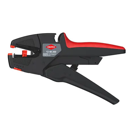 KNIPEX Self Adjusting Insulation Stripper 200mm Stripping Pliers 12 40 200 - Image 39