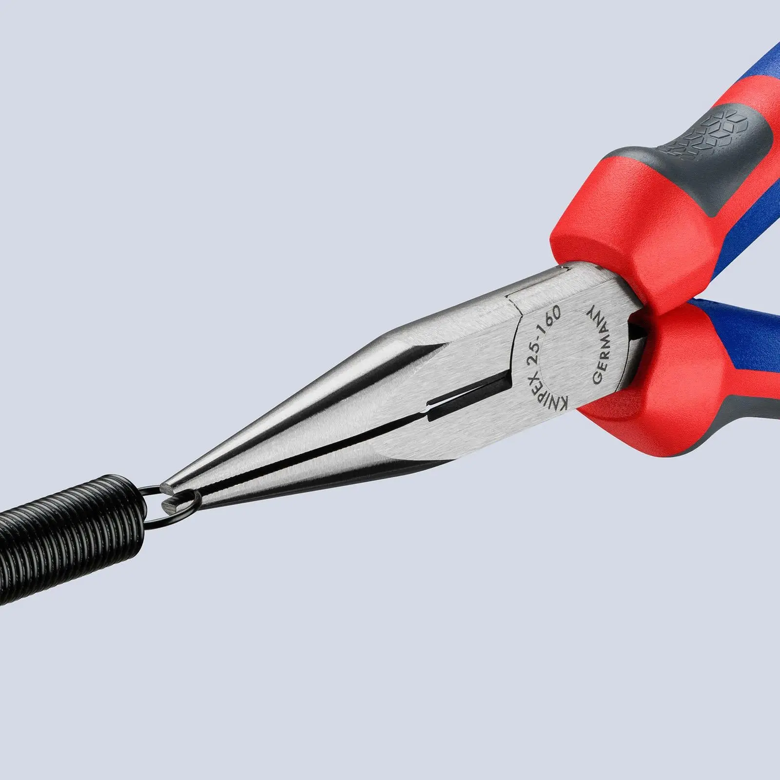 Knipex Snipe Nose Side Cutting Pliers 160mm Long Nose Radio Plier 25 02 160 - Image 2