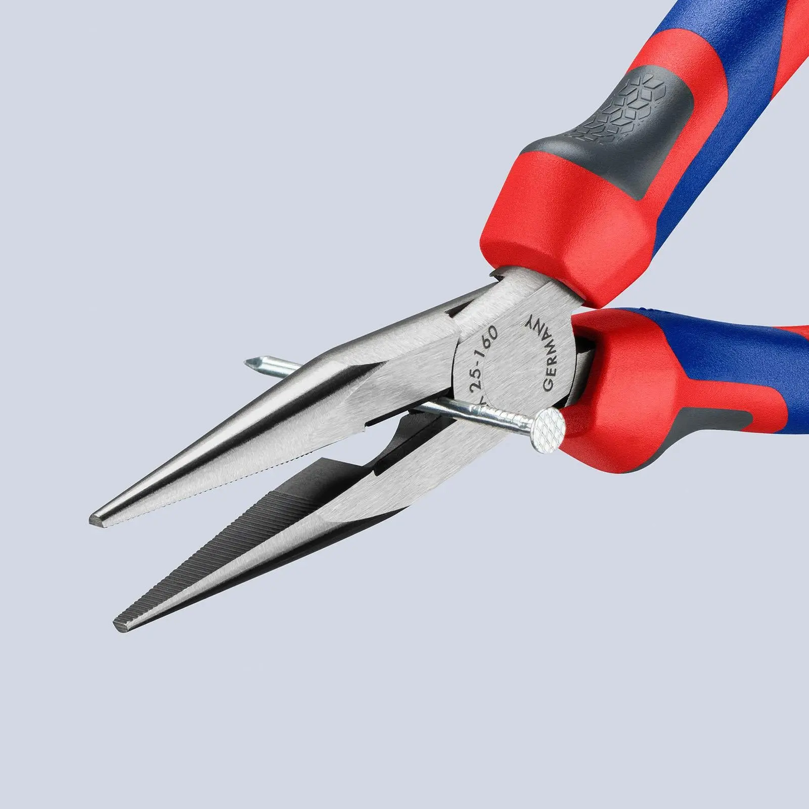 Knipex Snipe Nose Side Cutting Pliers 160mm Long Nose Radio Plier 25 02 160 - Image 3