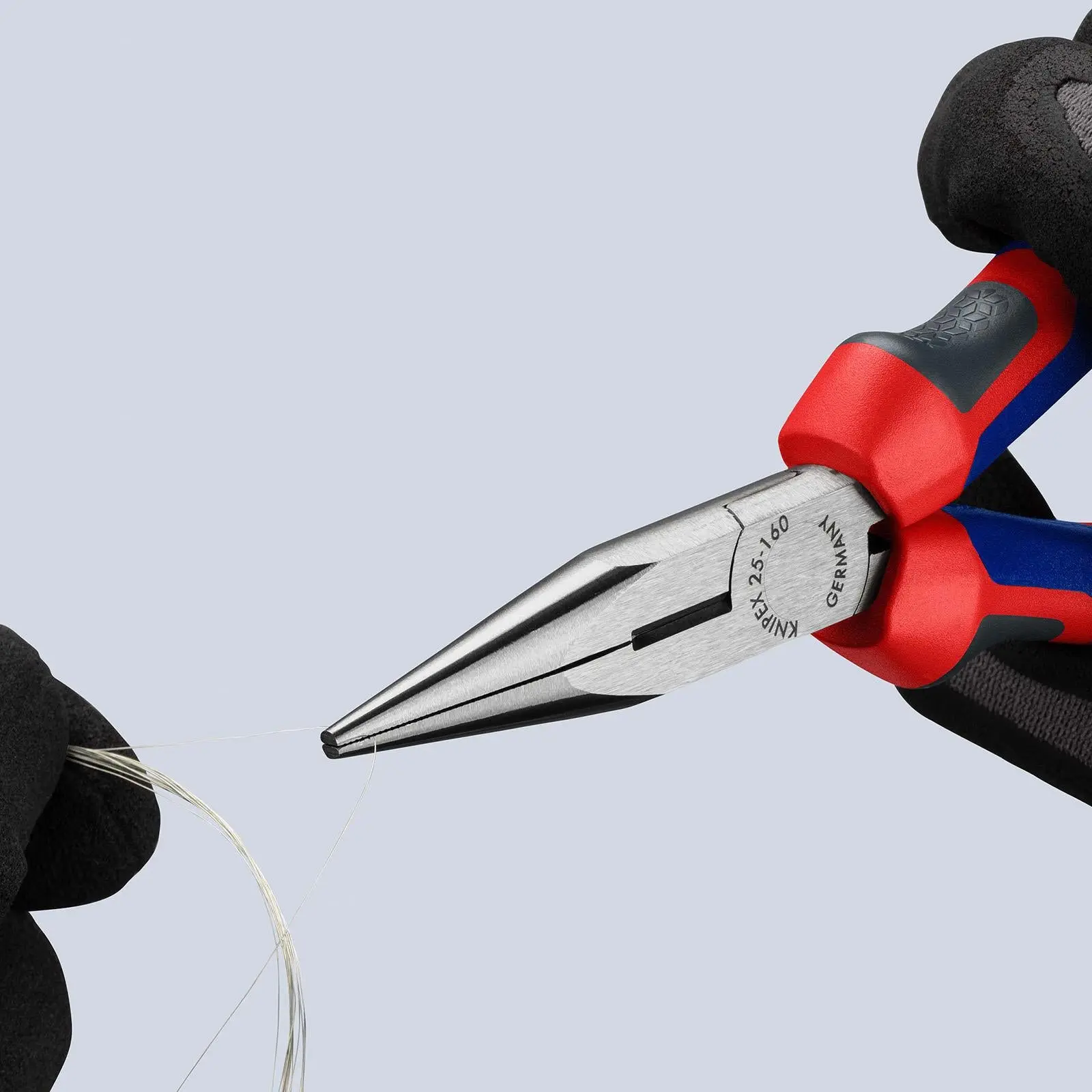Knipex Snipe Nose Side Cutting Pliers 160mm Long Nose Radio Plier 25 02 160 - Image 4