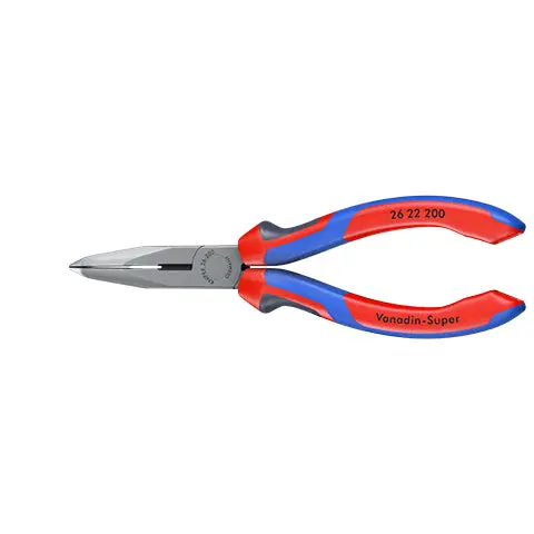 Knipex Snipe Nose Side Cutting Pliers 200mm Multi Component Grips Stork Beak 26 22 200 - Image 10