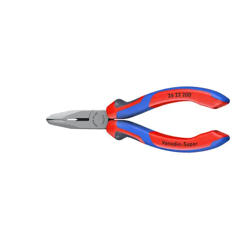 Knipex Snipe Nose Side Cutting Pliers 200mm Multi Component Grips Stork Beak 26 22 200 - Image 11