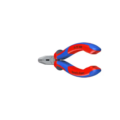 Knipex Snipe Nose Side Cutting Pliers 200mm Multi Component Grips Stork Beak 26 22 200 - Image 13