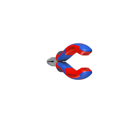 Knipex Snipe Nose Side Cutting Pliers 200mm Multi Component Grips Stork Beak 26 22 200 - Image 14