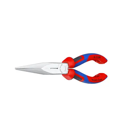 Knipex Snipe Nose Side Cutting Pliers Chrome 200mm Stork Beak Plier Multi Component Grips 26 15 200 - Image 32