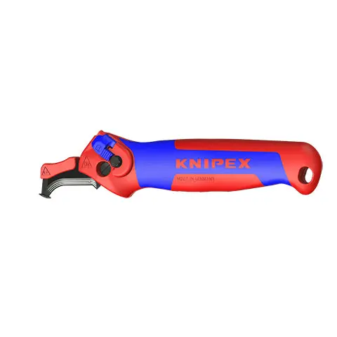 KNIPEX Stripping Knife with Guide Shoe 145mm Ratchet Function 16 50 145 SB - Image 14