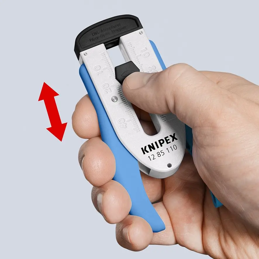 Knipex Stripping Tool for Fibre Optics Cable 110mm 12 85 110 SB - Image 5