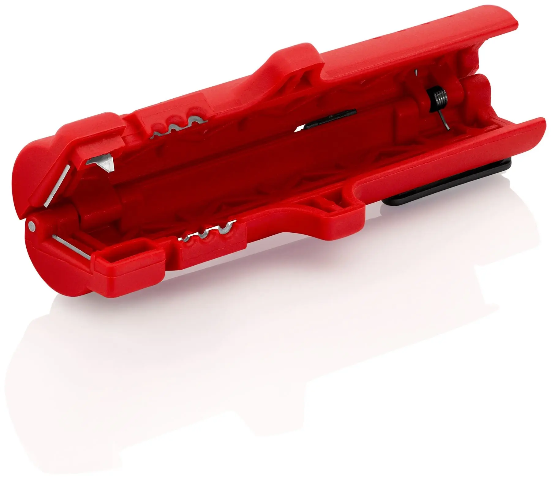 Knipex Stripping Tool for Flat and Round Cable 125mm Dismantling Tool for Data Cable 16 64 125 SB - Image 2