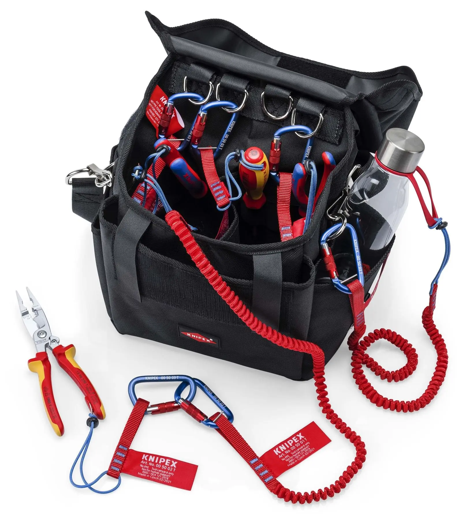 Knipex Tool Bag Case for Working at Heights Small 370 x 250 x 150mm 00 50 50 T LE - Image 3