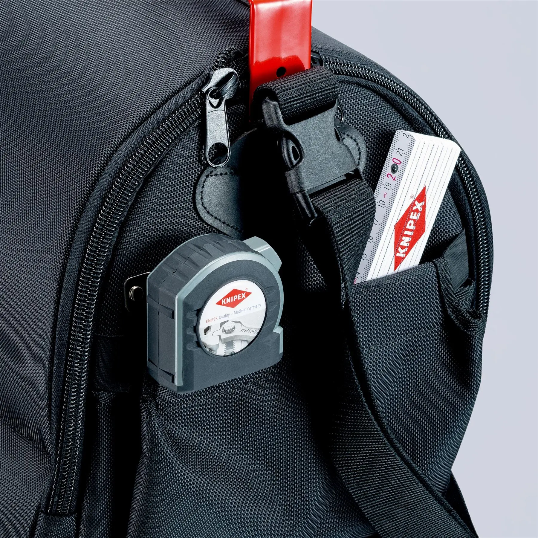Knipex Tool Bag LightPack Empty Shoulder Strap Steel Handle with Softgrip 00 21 08 LE - Image 8