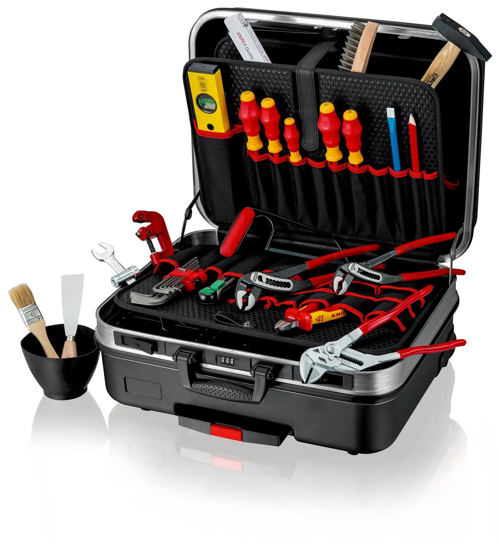 KNIPEX Tool Case BIG Basic Move Plumbing Kit 31 Pieces 00 21 06 HK S - Image 2