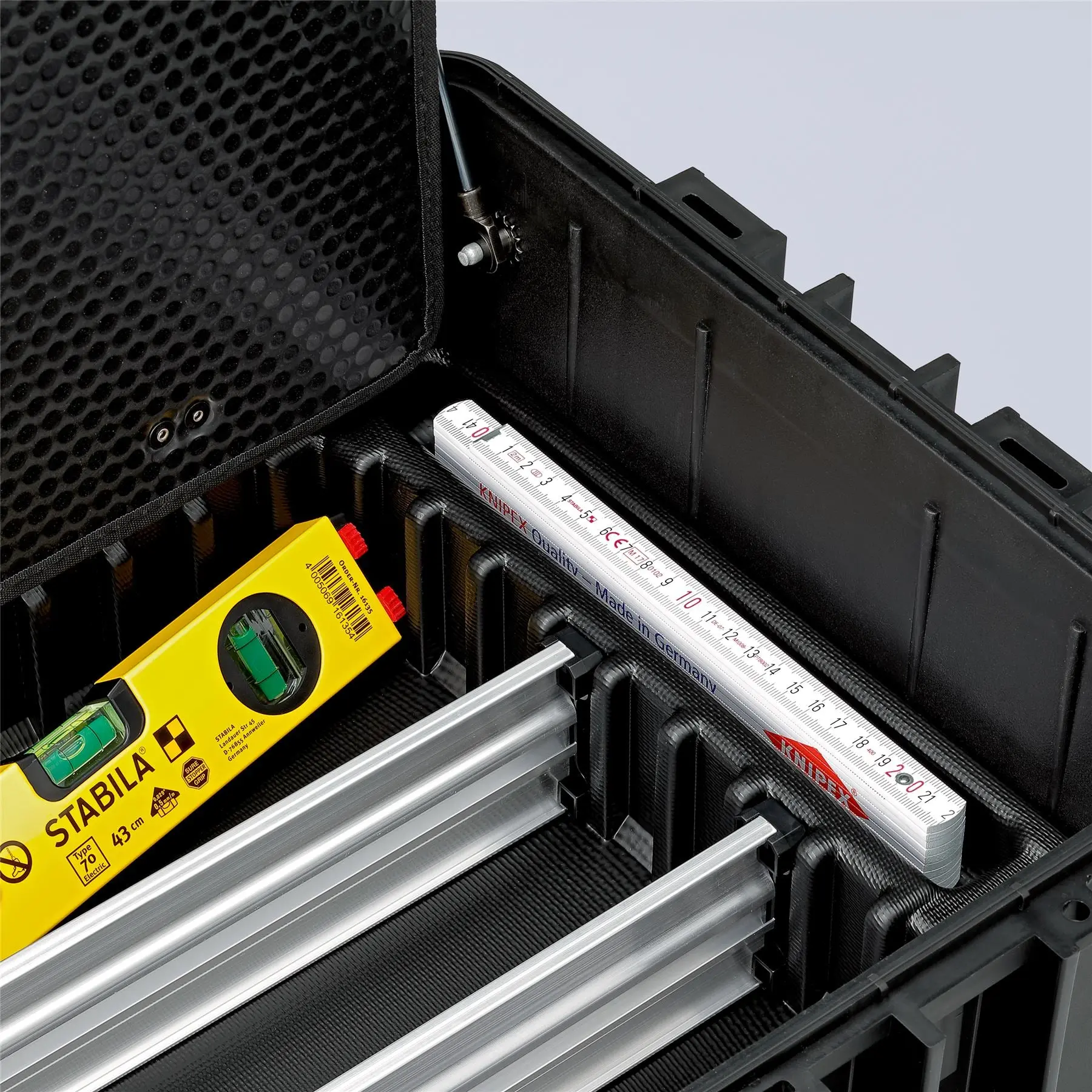 KNIPEX Tool Case Robust45 Move Fit to Fly Tool Box Dustproof and Watertight 00 21 37 LE - Image 2
