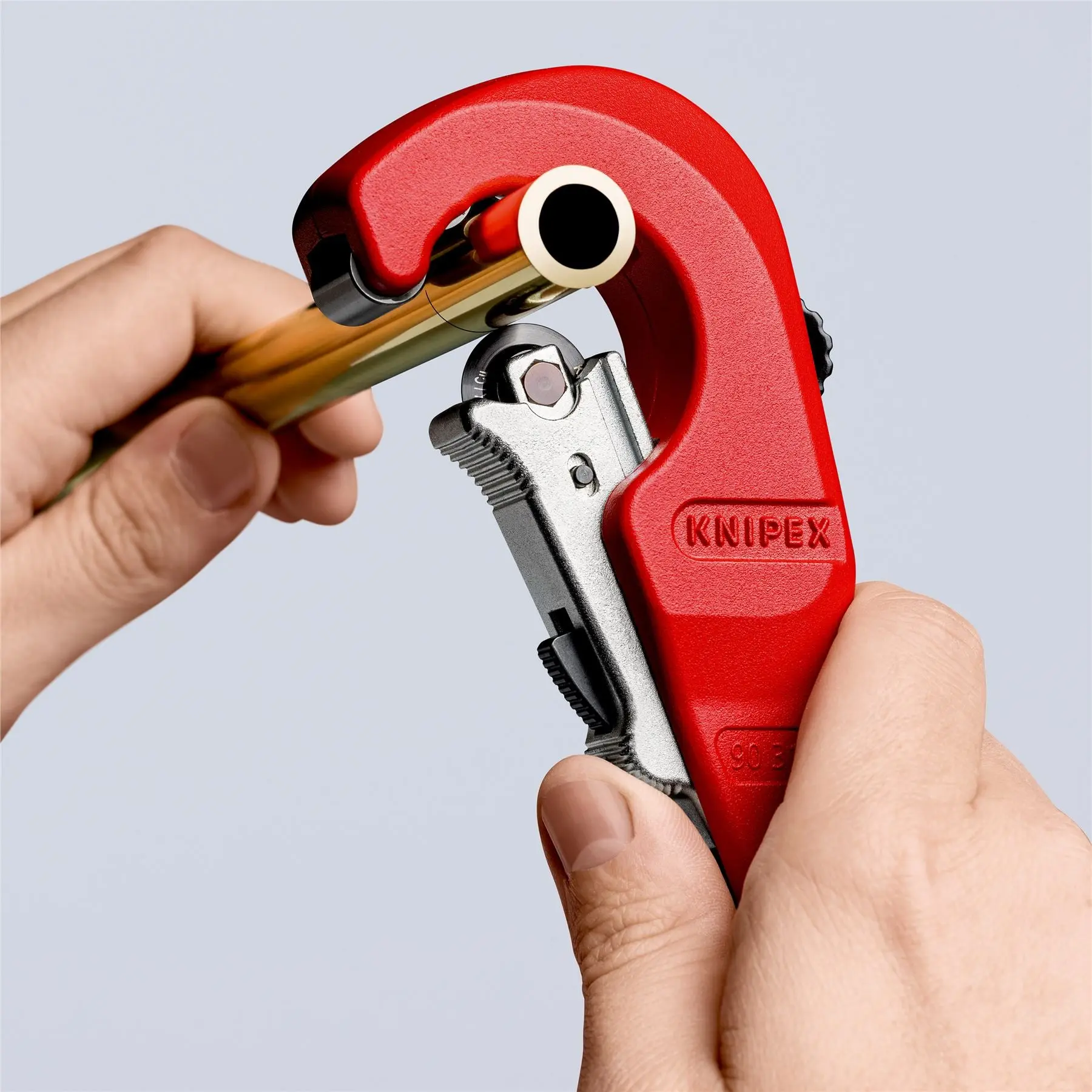 KNIPEX Tubix Pipe Cutter 6-35mm Capacity 180mm QuickLock Mechanism 90 31 02 SB - Image 10