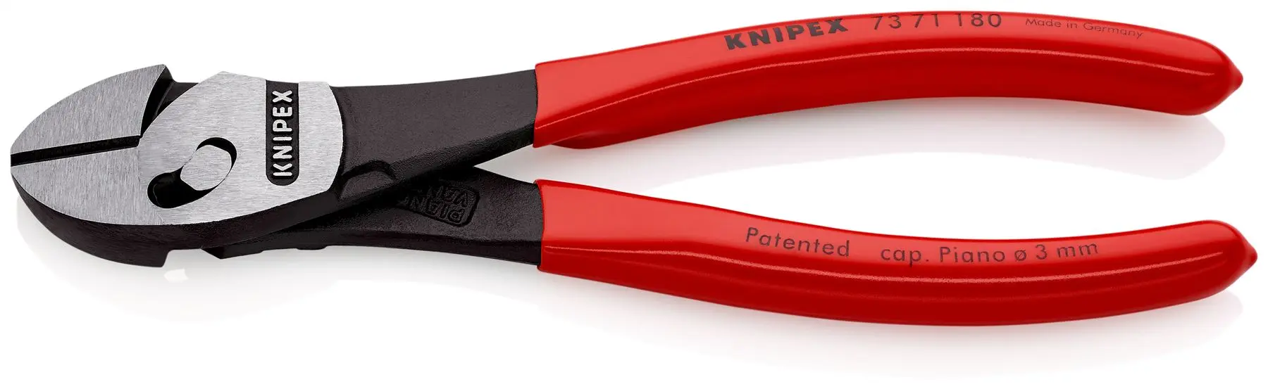 Knipex TwinForce High Performance Diagonal Cutters Cutting Pliers 180mm 73 71 180 - Image 7