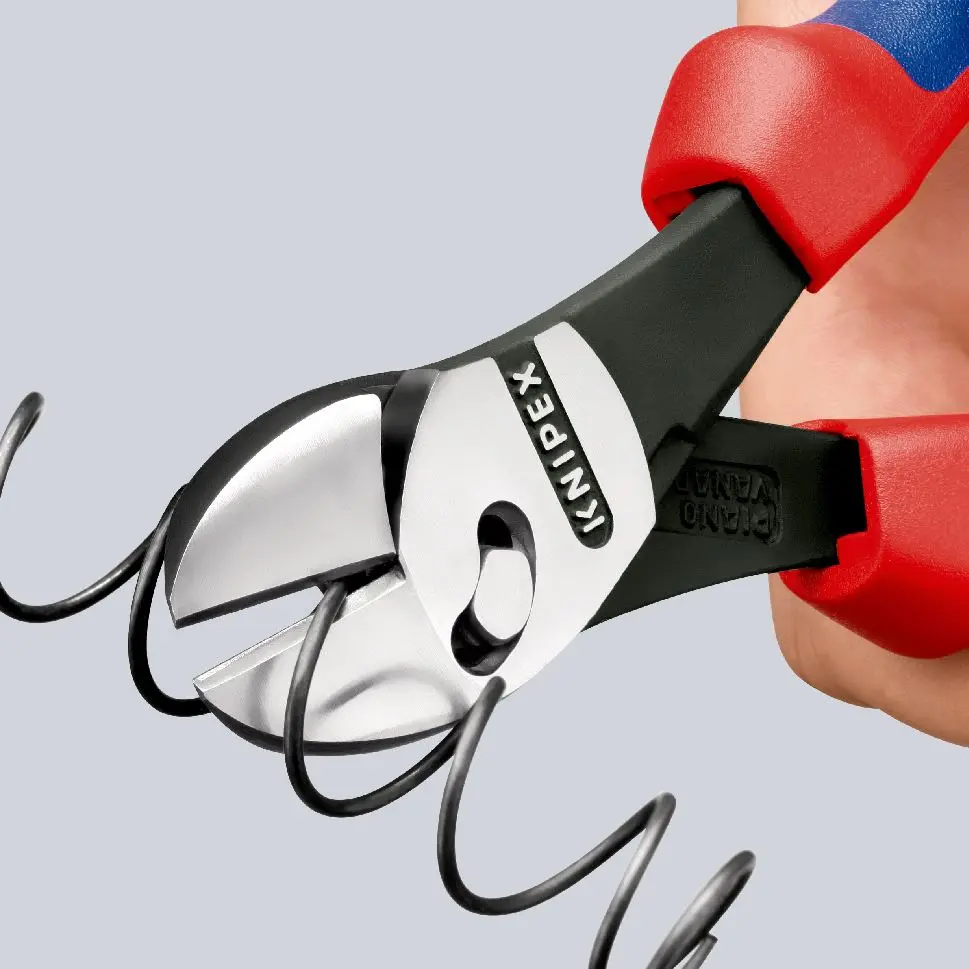 Knipex TwinForce High Performance Diagonal Cutters Cutting Pliers 180mm Multi Component Grips 73 72 180 - Image 5