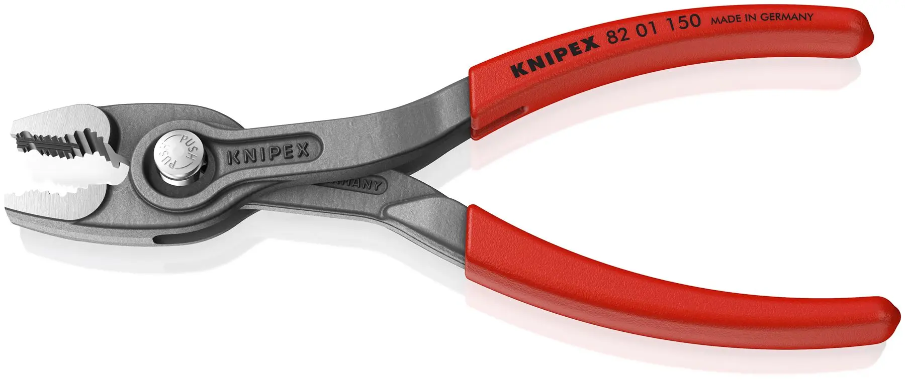 KNIPEX TwinGrip Slip Joint Water Pump Pliers 150mm Plastic Coated Handles 82 01 150 SB - Image 2