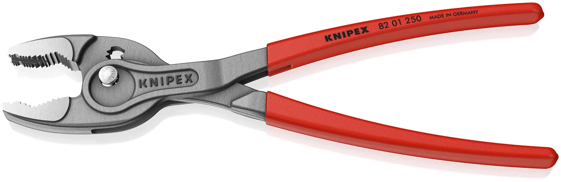 KNIPEX TwinGrip Slip Joint Water Pump Pliers 250mm Plastic Coated Handles 82 01 250 SB - Image 2