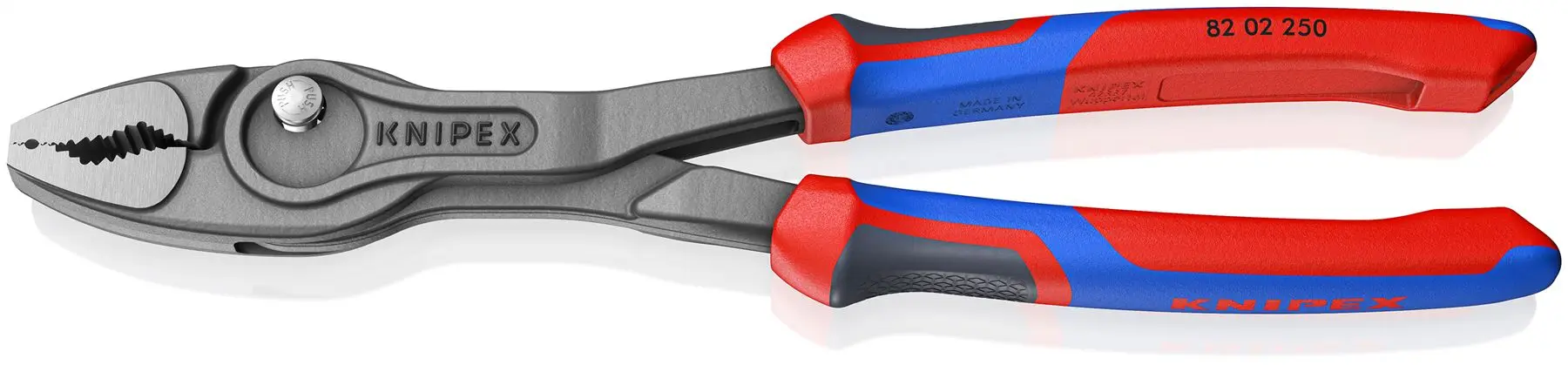 KNIPEX TwinGrip Slip Joint Water Pump Pliers 250mm with Comfort Handles 82 01 250 SB