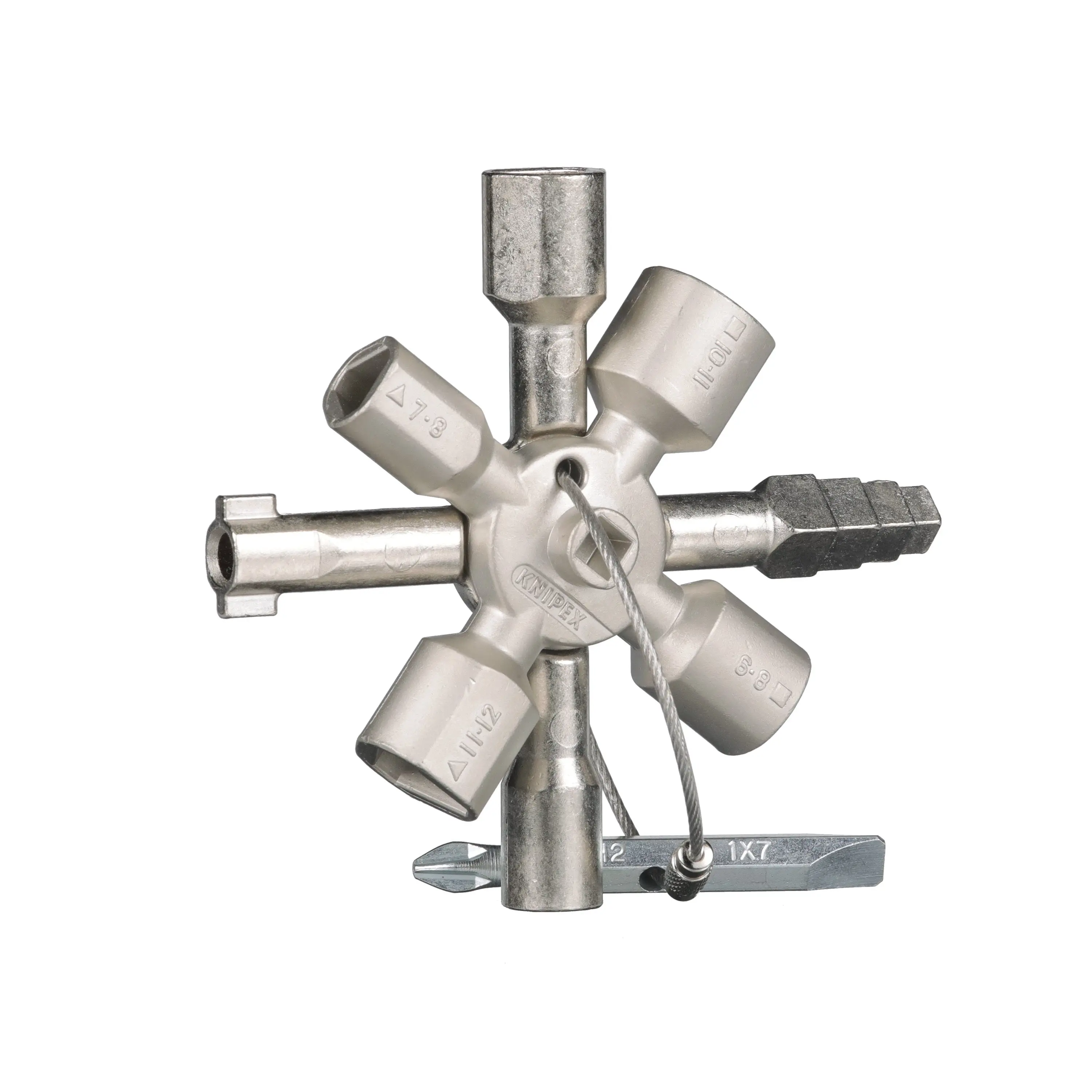 Knipex TwinKey Control Cabinet Key 92mm 00 11 01 - Image 21