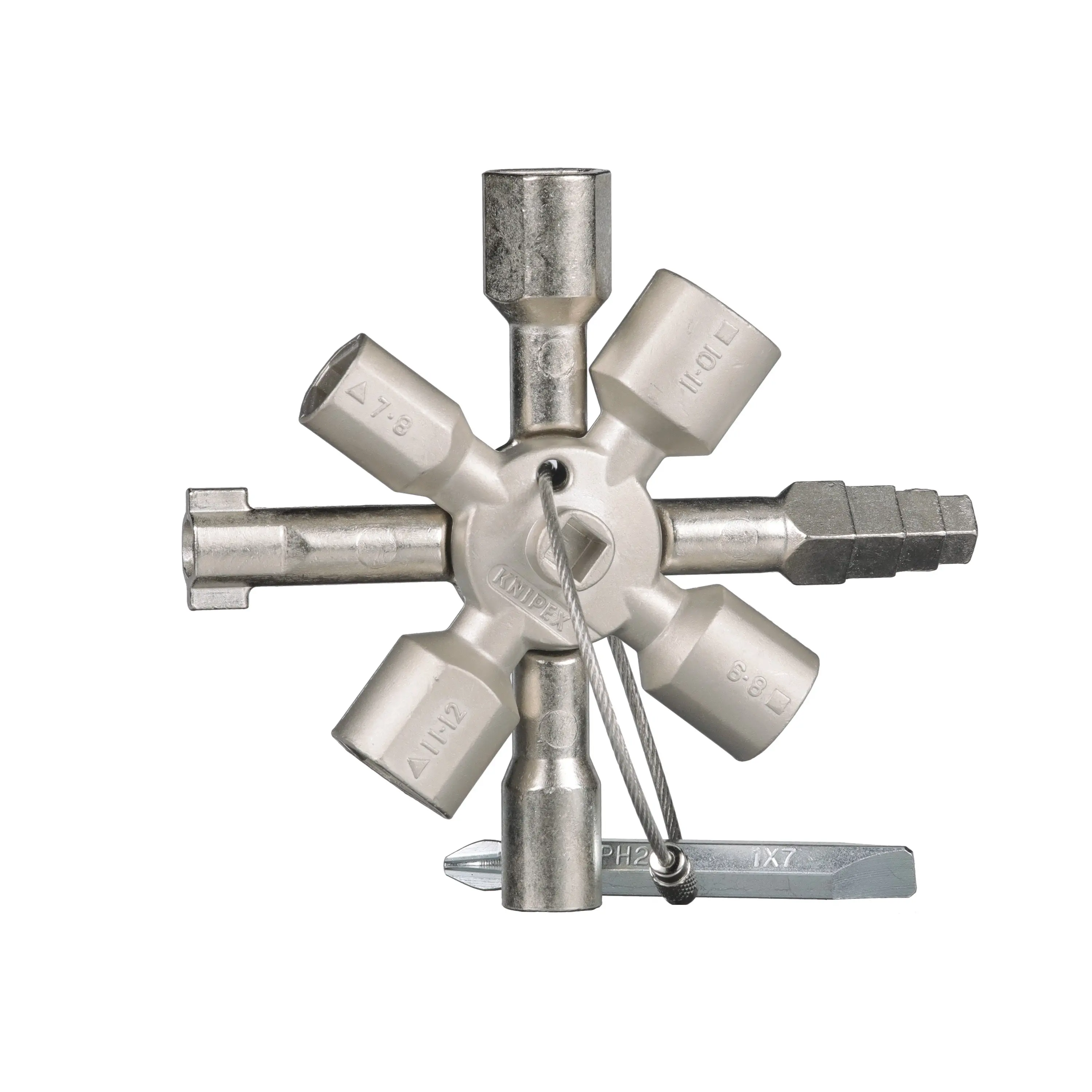 Knipex TwinKey Control Cabinet Key 92mm 00 11 01 - Image 22