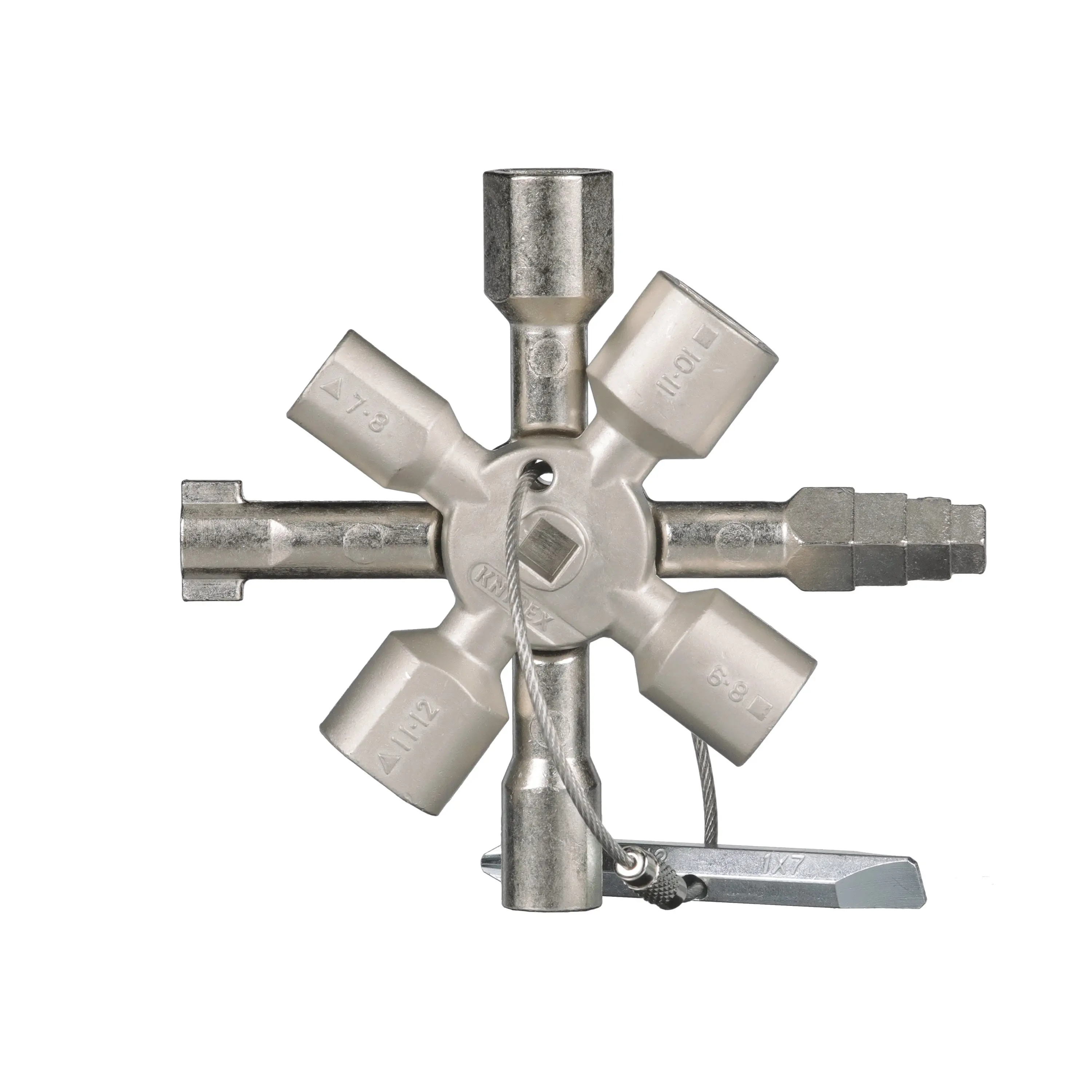 Knipex TwinKey Control Cabinet Key 92mm 00 11 01 - Image 23
