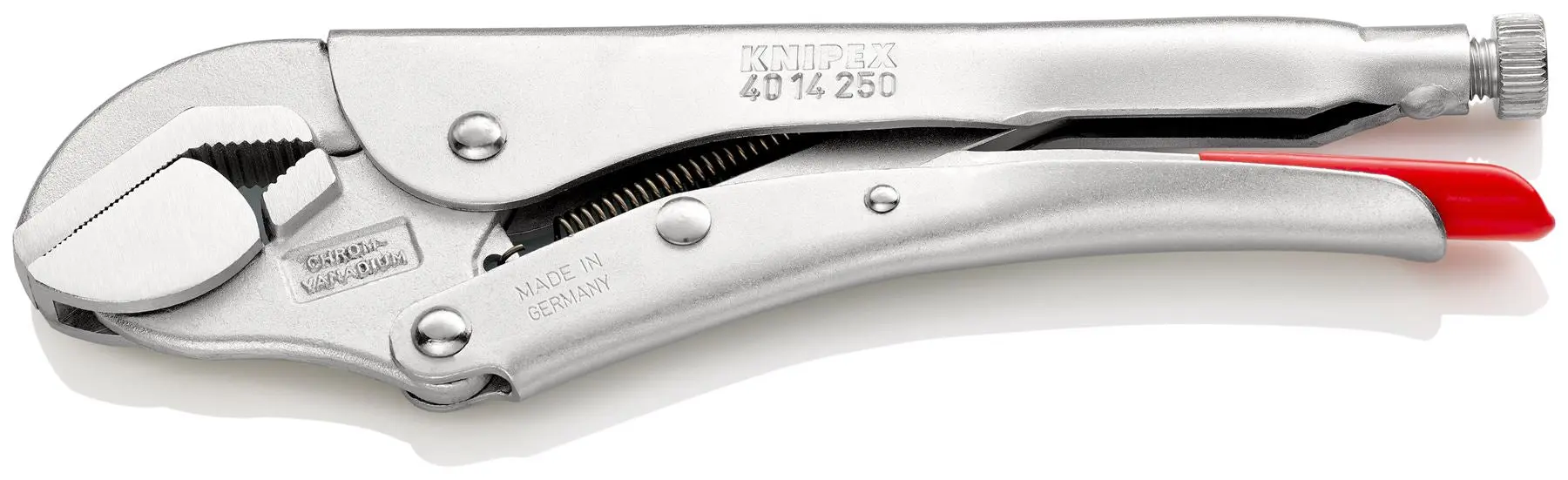 Knipex Universal Grip Locking Pliers 250mm Galvanised 40 14 250 - Image 2