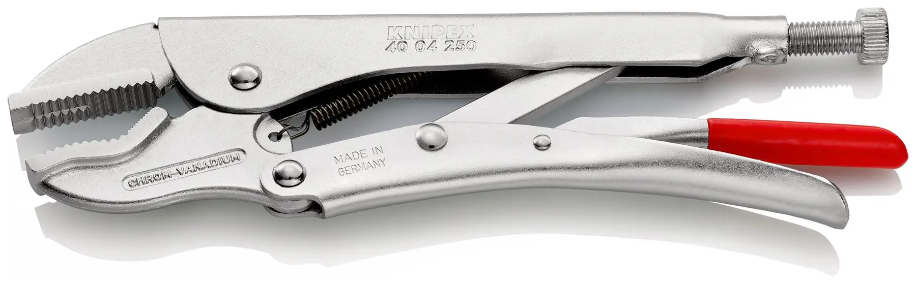 KNIPEX Universal Grip Locking Pliers Mole Grips 250mm Galvanised 40 04 250 - Image 2